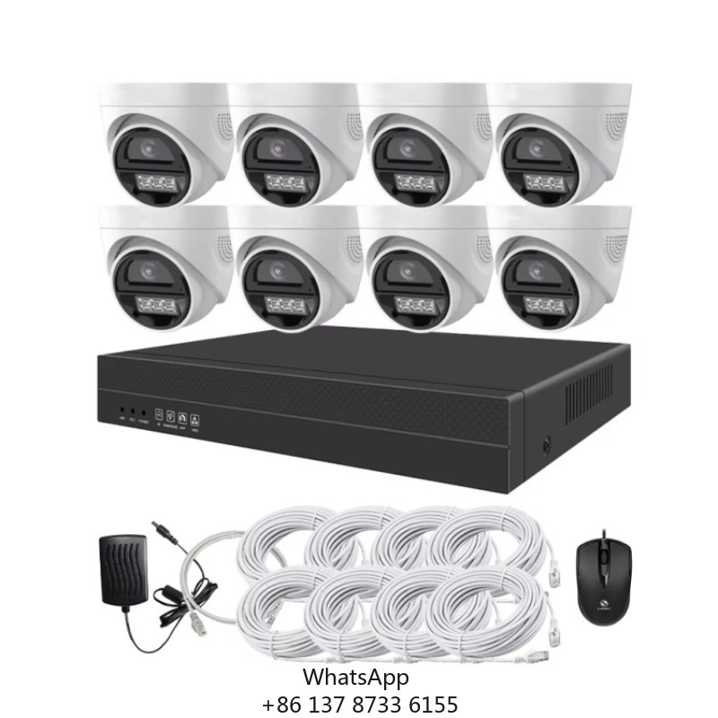 Home Security Camera - CCTVカメラキット 4ch/8ch フルHD 屋外防水カメラ NVRキット コンボ