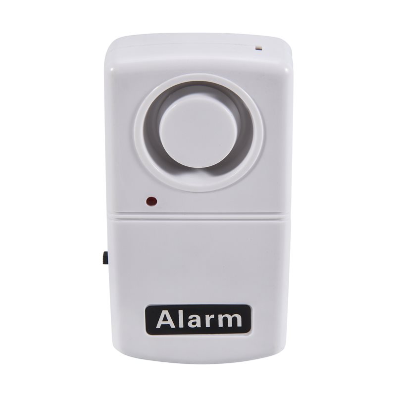 Home Security Gadgets - ABZZ-高感度振動検出器地震警報器LED照明付きドアホームワイヤレス電気自動車警報器