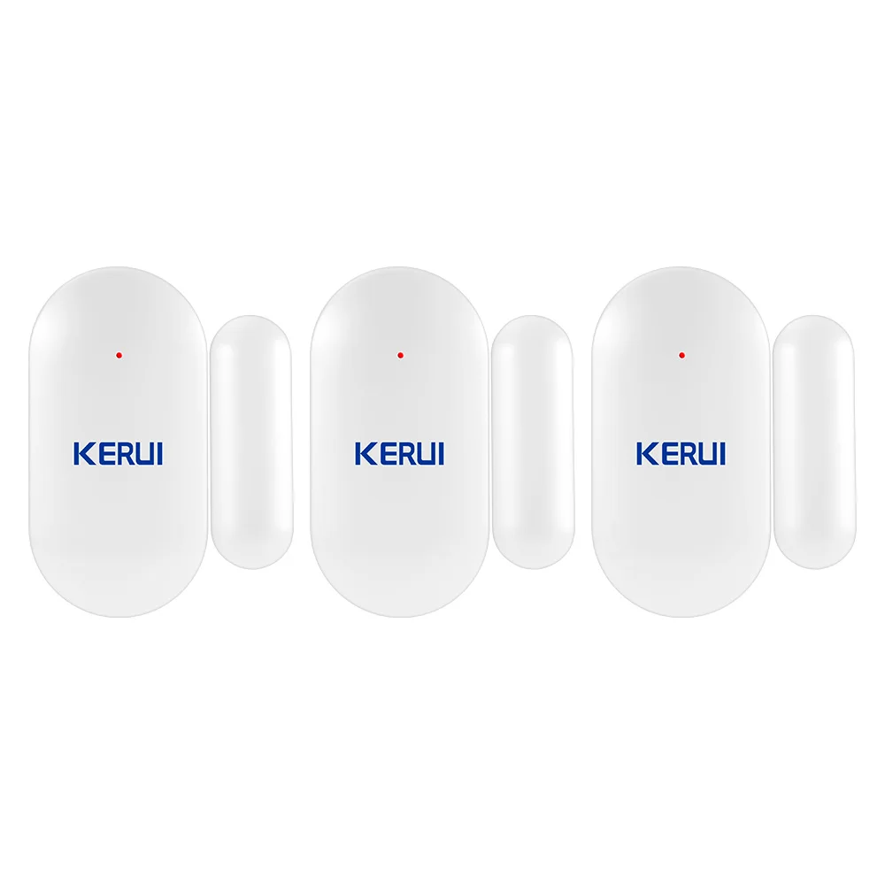 Home Security Systems Wireless - KERUI MC11 433MHz ワイヤレス窓マグネットセンサー検出器ドアセンサー W202 W181