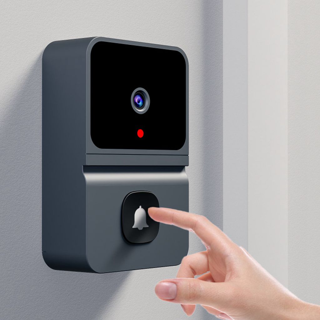 Home Security Honeywell - 屋外用Wifi付きワイヤレスドアベル,HDカメラ,ナイトビジョン付きビデオインターホン,音声変更,家庭用