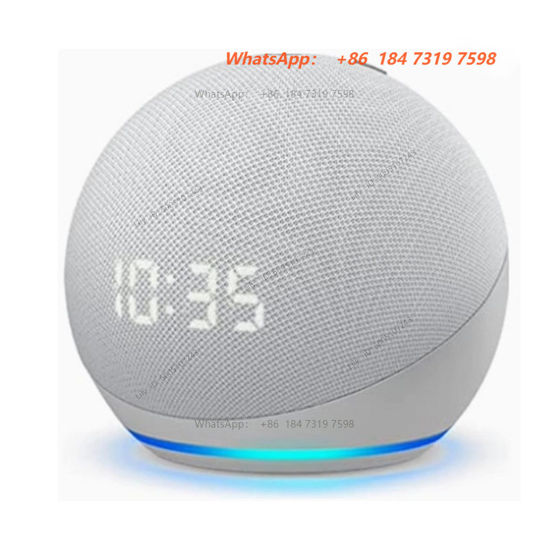 Amazon Speaker Echo Dot 5 - スマートスピーカー Amazon Echo Dot 第5世代 クロックエディション