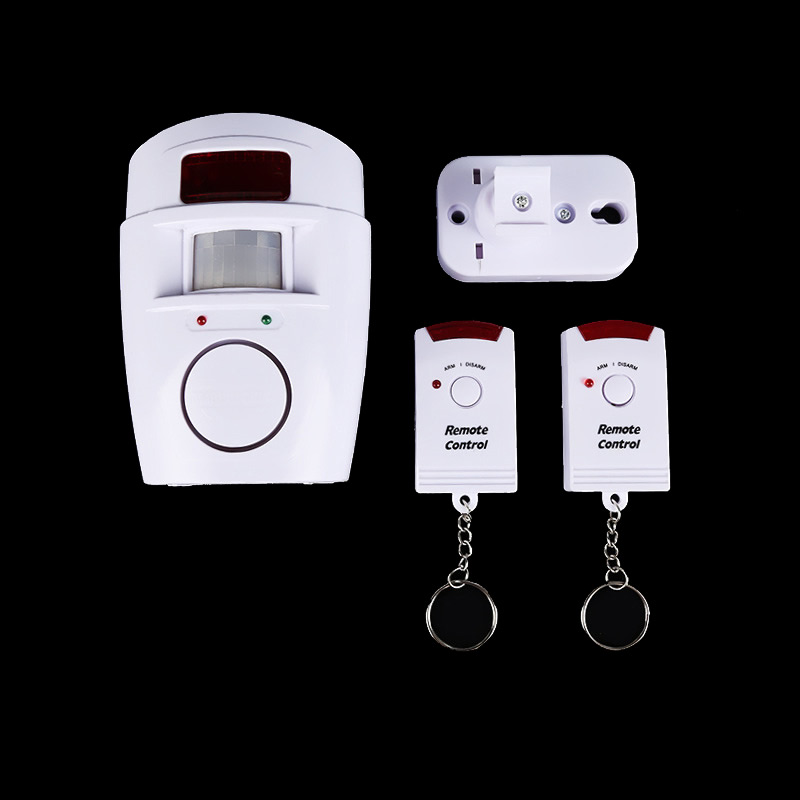 ワイヤレス PIR モーションセンサー検出器アラーム 2 リ - Home Security Systems Wireless のレビューと価格