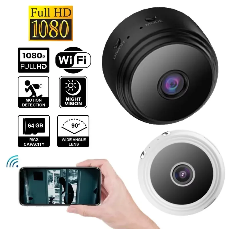 ミニワイヤレス赤外線暗視カメラA9,ホームセキュリティ監視カ - Home Security Honeywell のレビューと価格
