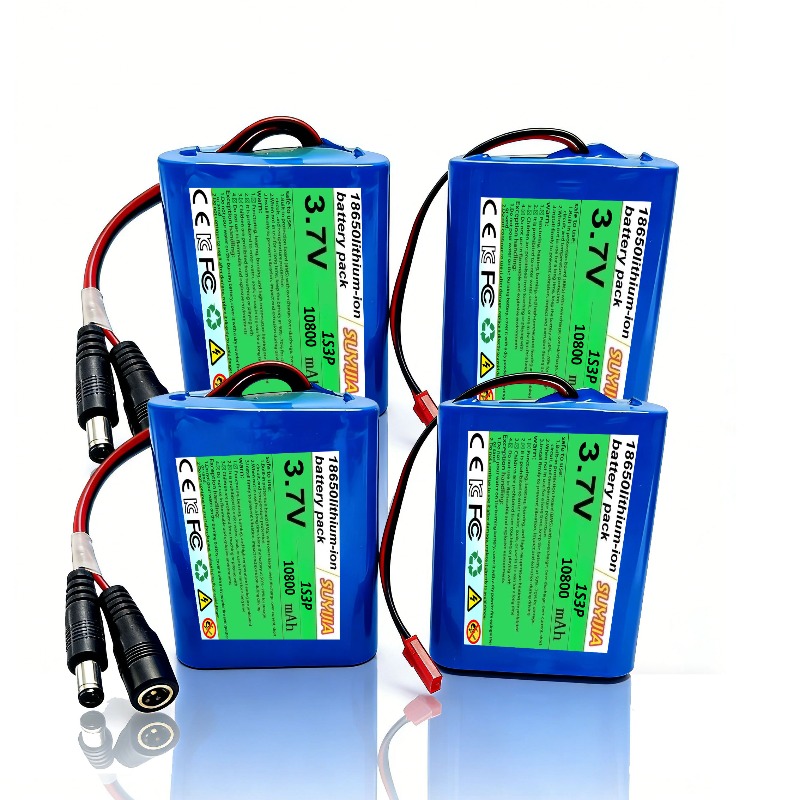 3.7V 10800mAh 1S3P 18650 DIYプロ - Home Security Robot のレビューと価格