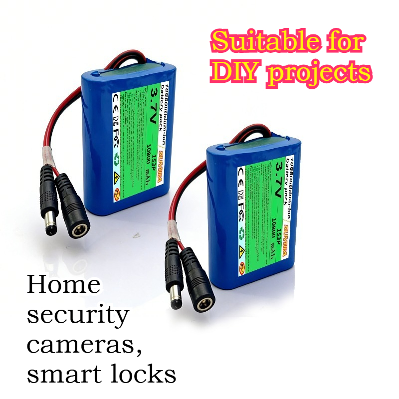 3.7V 10800mAh 1S3P 18650 DIYプロ - Home Security Robot のレビューと価格