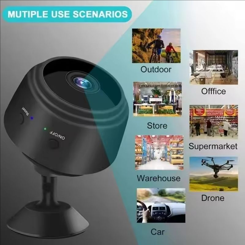 1080P HD WiFiミニカメラ ワイヤレス暗視機能付き - Home Security Honeywell のレビューと価格
