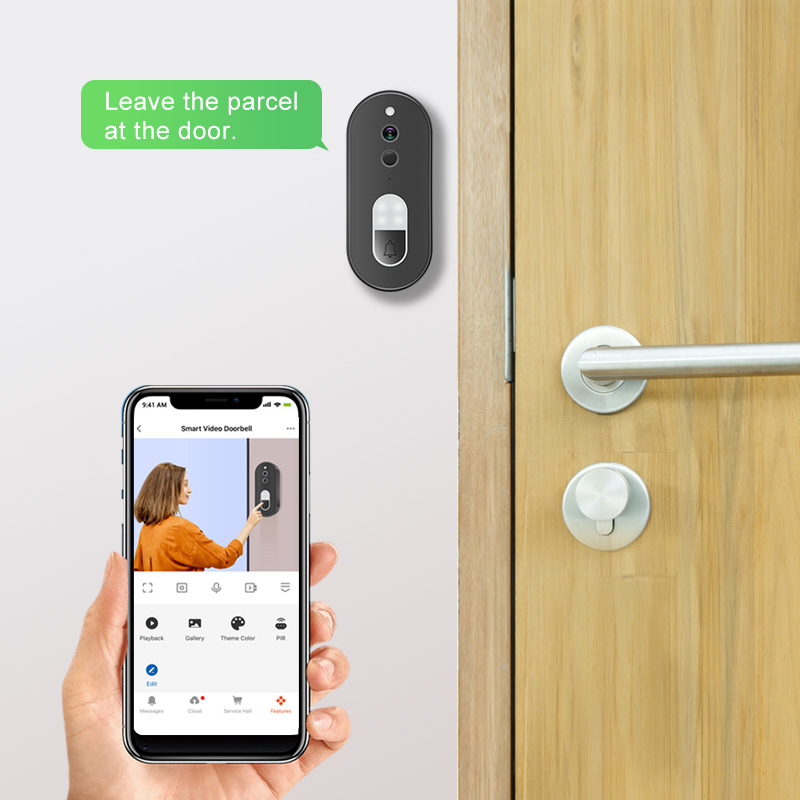 Tuya 1080P HD ワイヤレス WiFi ビデオドア - Home Security Honeywell のレビューと価格