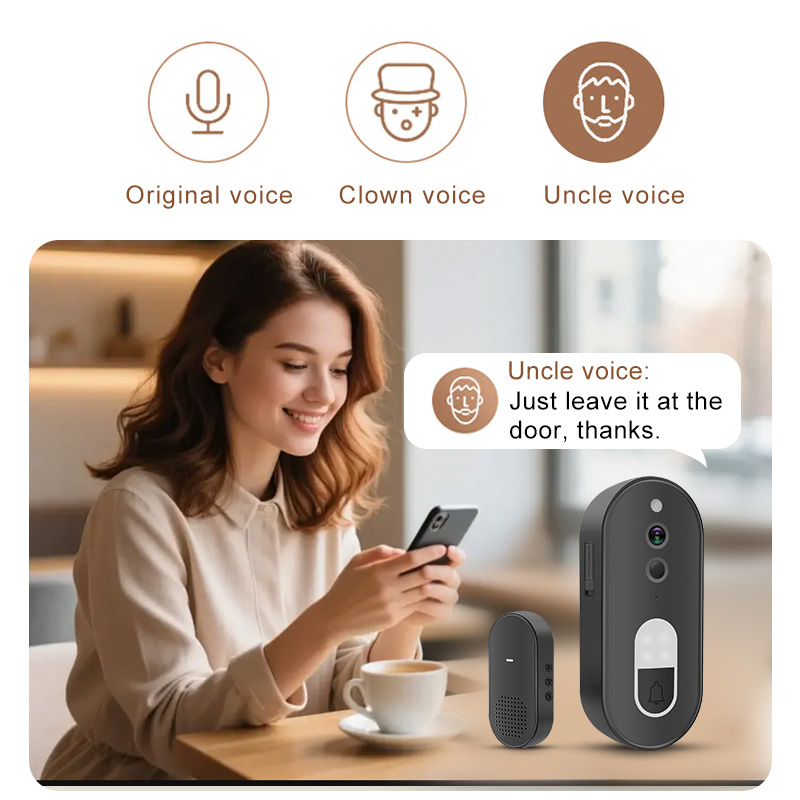 Tuya 1080P HD ワイヤレス WiFi ビデオドア - Home Security Honeywell のレビューと価格