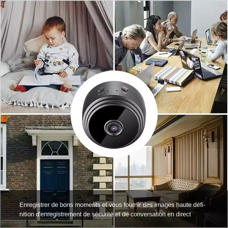 A9ミニカメラ WiFiワイヤレス監視セキュリティ保護リモー - Home Security Lidar のレビューと価格