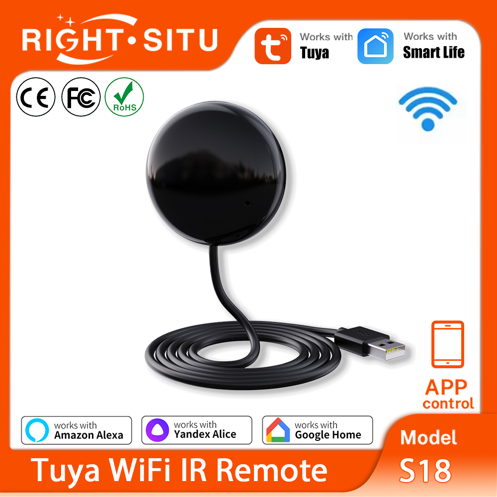 Tuya WiFi IRリモコン スマートホームオートメーシ - Home Security Technology のレビューと価格