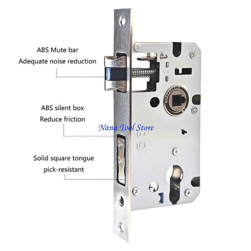31GJ アップグレード亜鉛合金ドアハンドルロックセットキー - Home Security Doors のレビューと価格