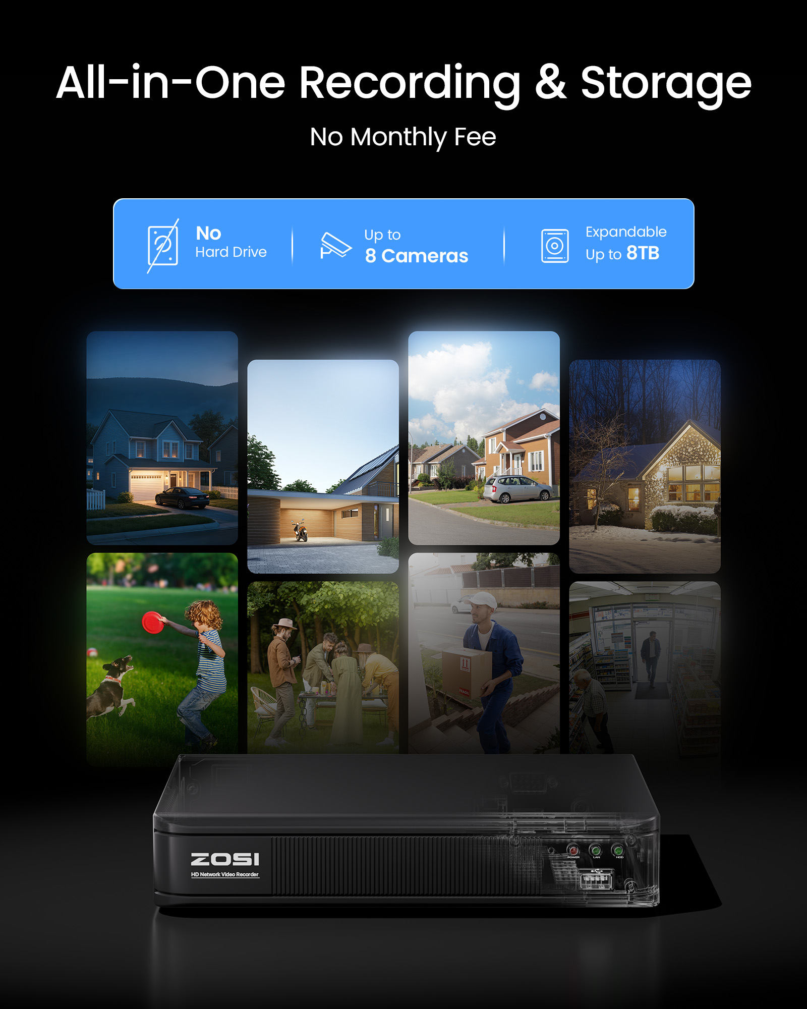 ZOSI 3K Lite 有線CCTVセキュリティカメラシス - Home Security Gadgets のレビューと価格