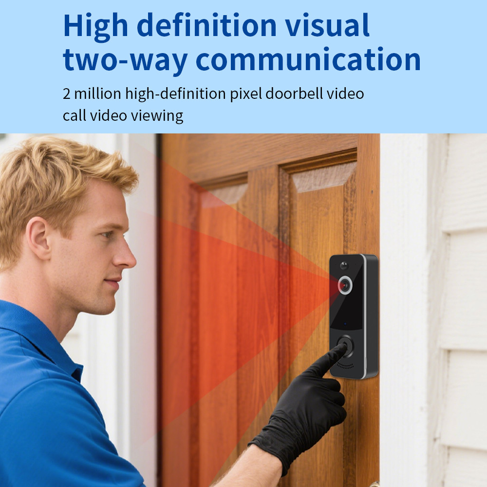1080P WIFI ビデオドアベル TTLOCK アプリス - Home Security Honeywell のレビューと価格