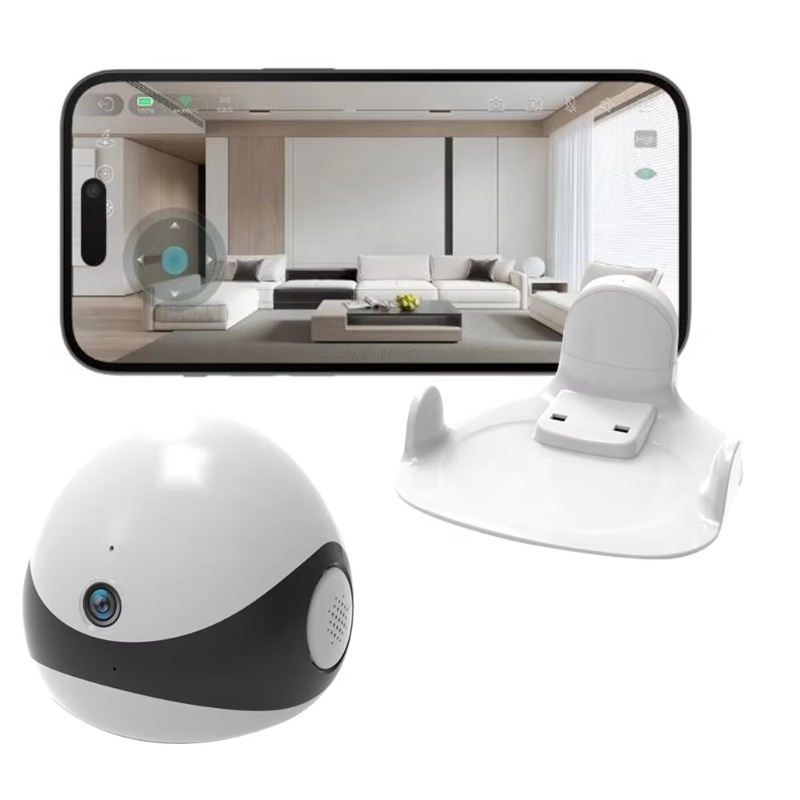 ワイヤレス2K HDモバイルペットコンパニオンロボットカメラ - Home Security Robot のレビューと価格
