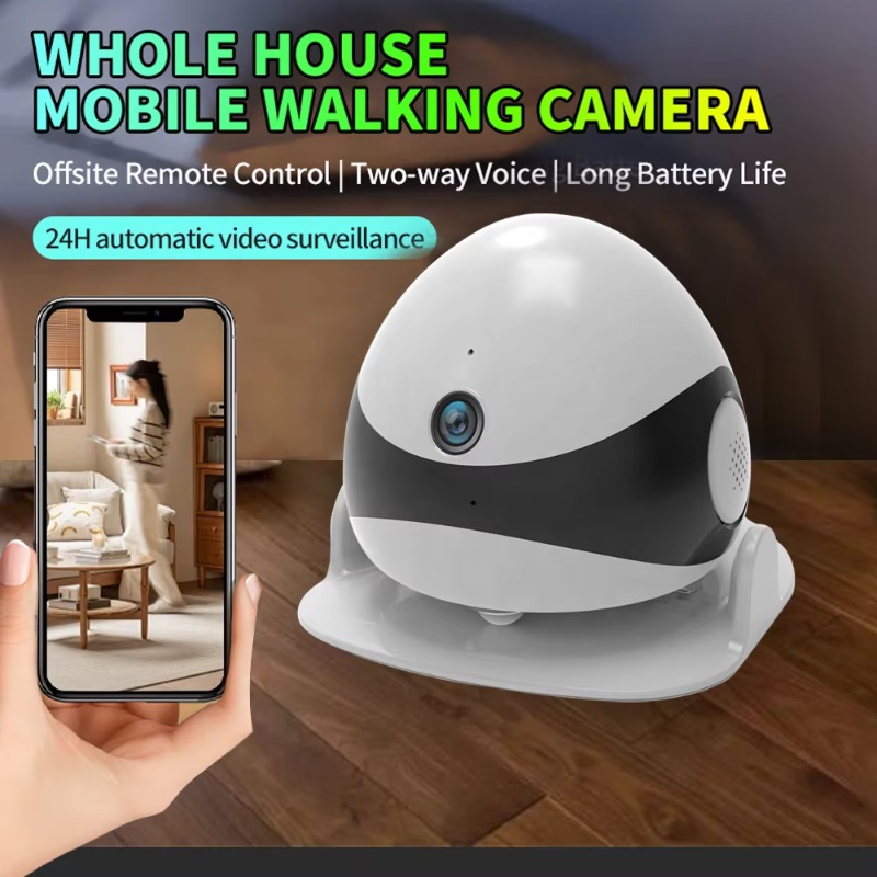 ワイヤレス2K HDモバイルペットコンパニオンロボットカメラ - Home Security Robot のレビューと価格