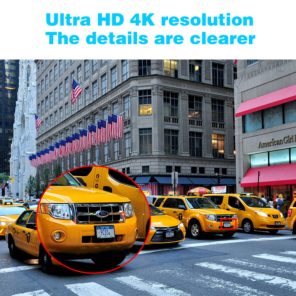 4KウルトラHD AHDカメラビデオ監視キット 8MP 16 - Home Security Video Systems のレビューと価格