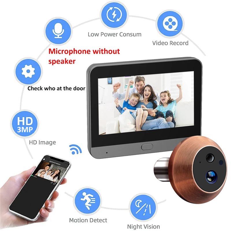 【ELEVATE LIFE】Tuya Wifi 3MP ワイ - Home Security Video Systems のレビューと価格