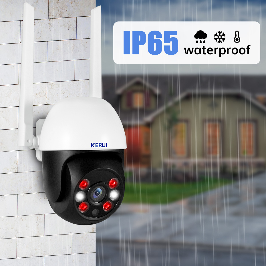 KERUI 5MP IPカメラはOnvif、Alexa対応、 - Home Security Lidar のレビューと価格