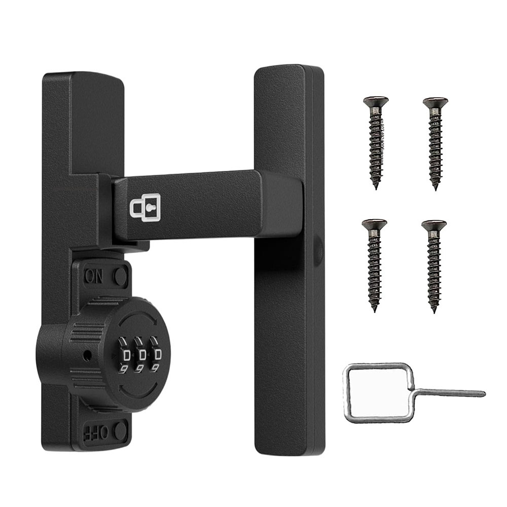 セキュリティ納屋ドアロック 3桁コンビネーションロック ホー - Home Security Doors のレビューと価格
