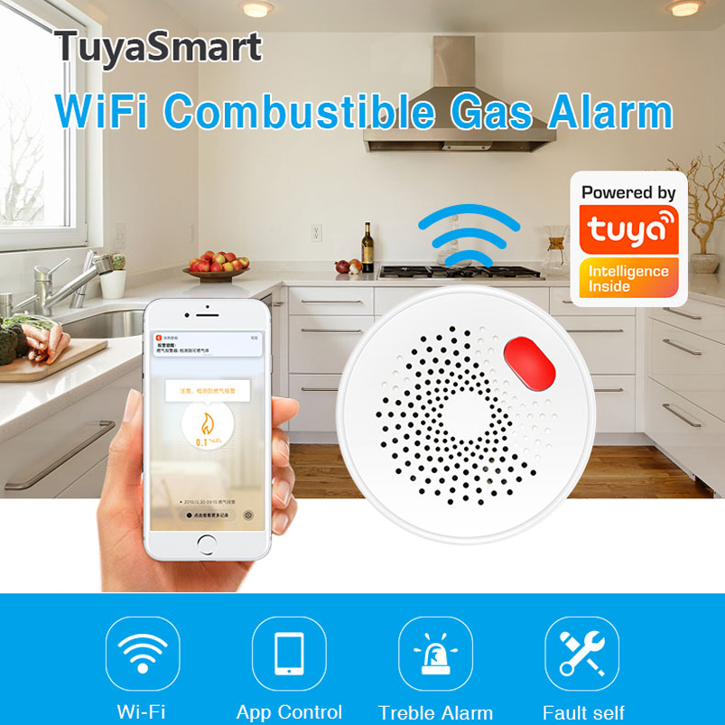 EU/US/UK Tuyaスマートホーム 2.4G Wifi - Home Security Gadgets のレビューと価格