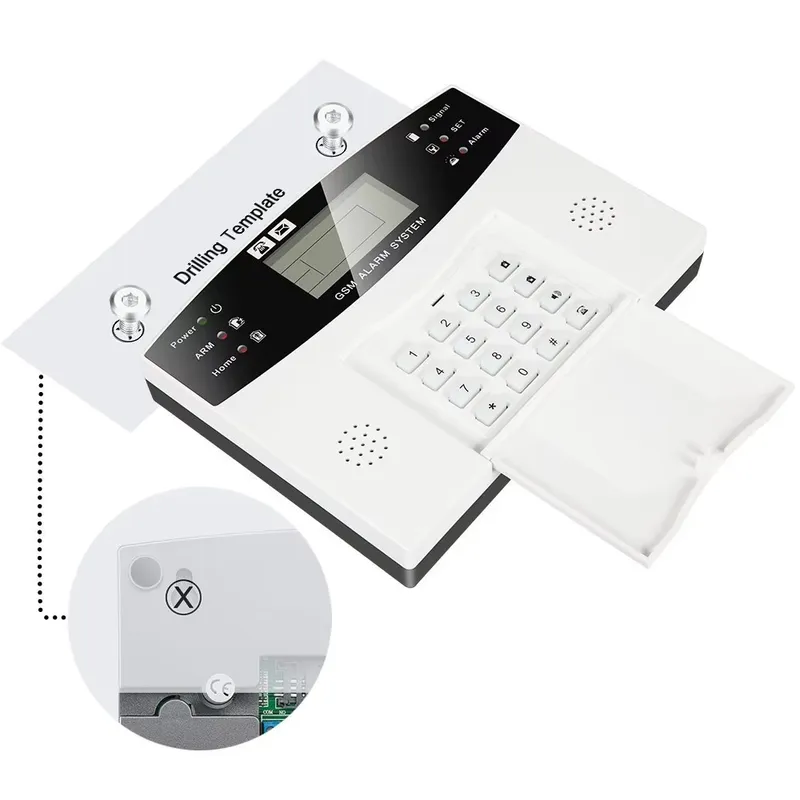 住宅盗難警報キット自動ダイヤル 120dB サイレンリモコン - Home Security Systems Wireless のレビューと価格