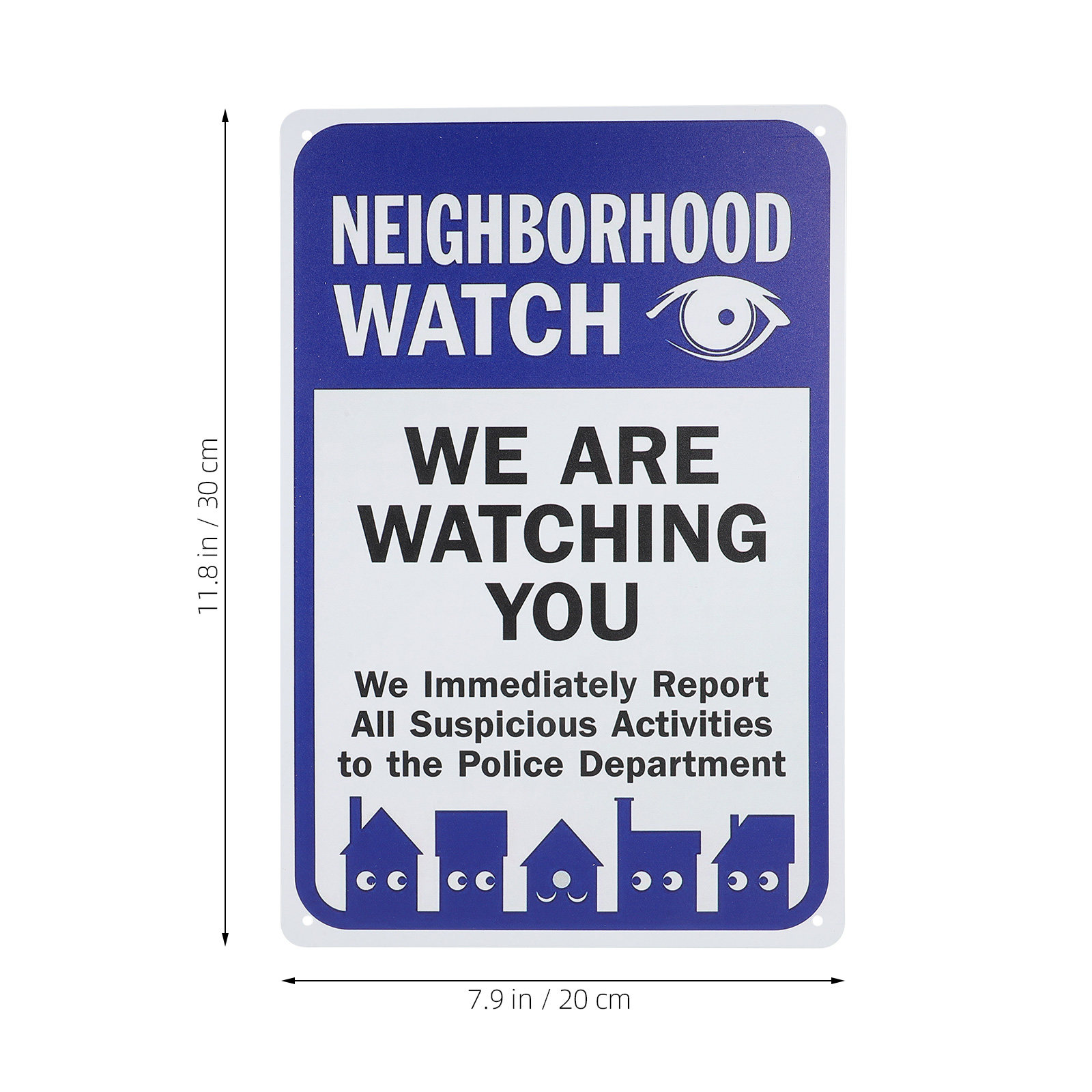 We Are Watching You Sign ヴィンテー - Home Security Outdoor のレビューと価格