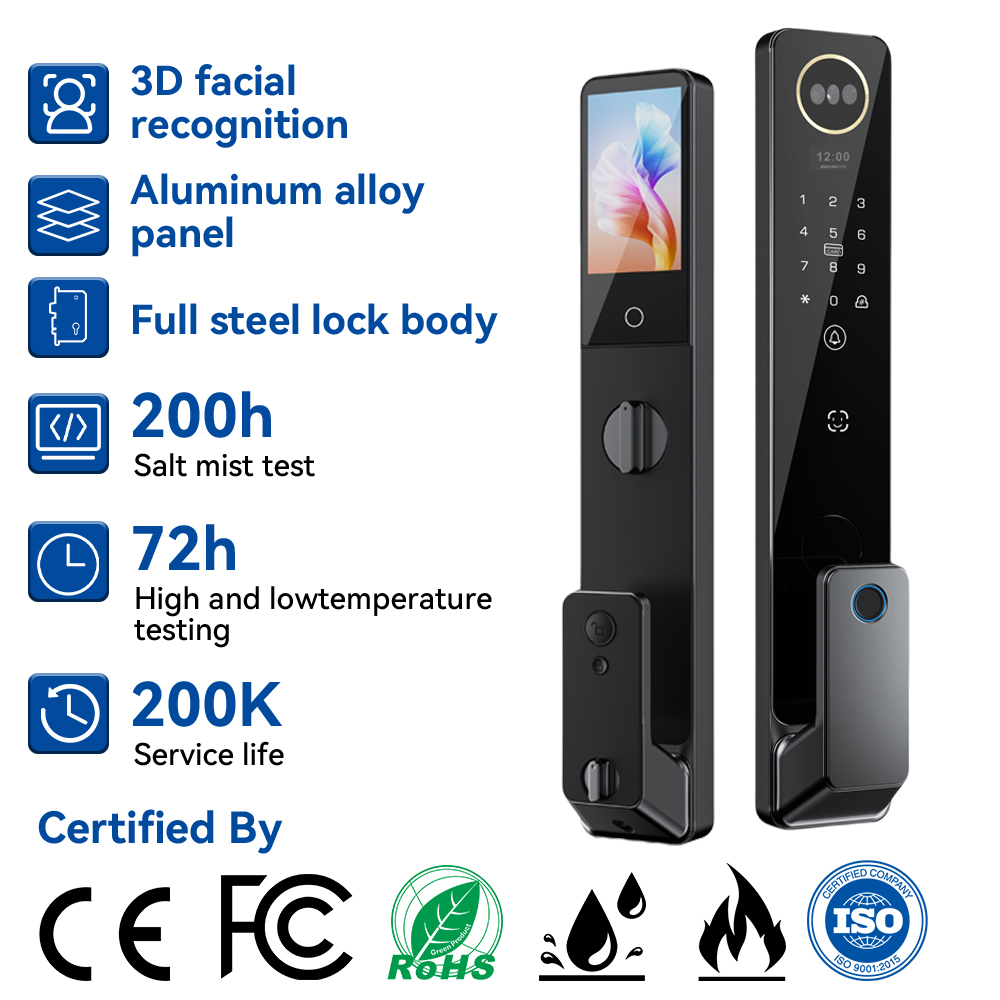 セキュリティスマート指紋認証デッドボルトロック（Tuyaアプ - Home Security Ai のレビューと価格