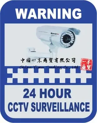 Safurance CCTV カメラ警告ステッカー監視ビニー - Home Security Logo のレビューと価格