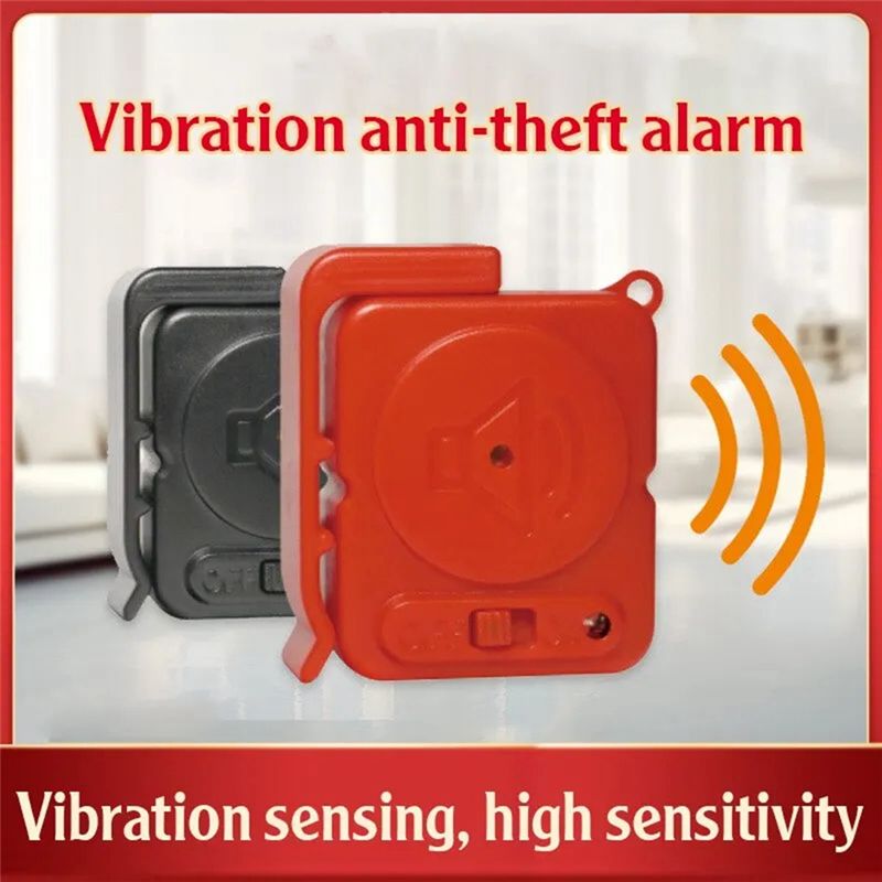 フル振動アラームセンサー 120dB 超薄型検知器 家庭用窓 - Home Security Doors のレビューと価格