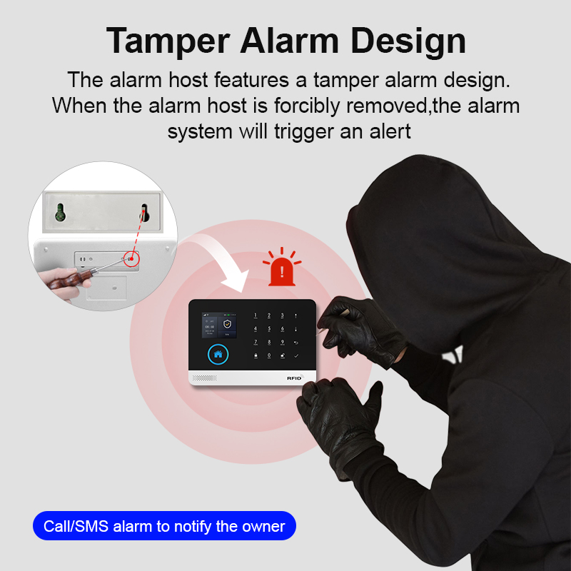 PGST WIFI GSM スマートホームセキュリティ警報シ - Home Security Technology のレビューと価格