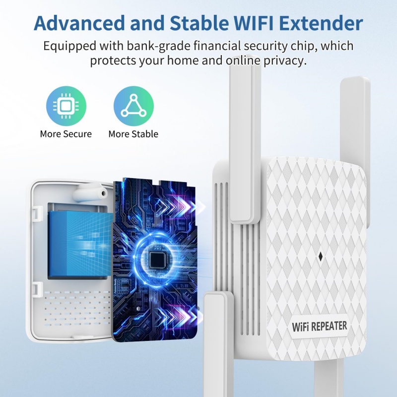 1200Mbps ワイヤレス Wifi エクステンダー Wi - Home Security Outdoor のレビューと価格