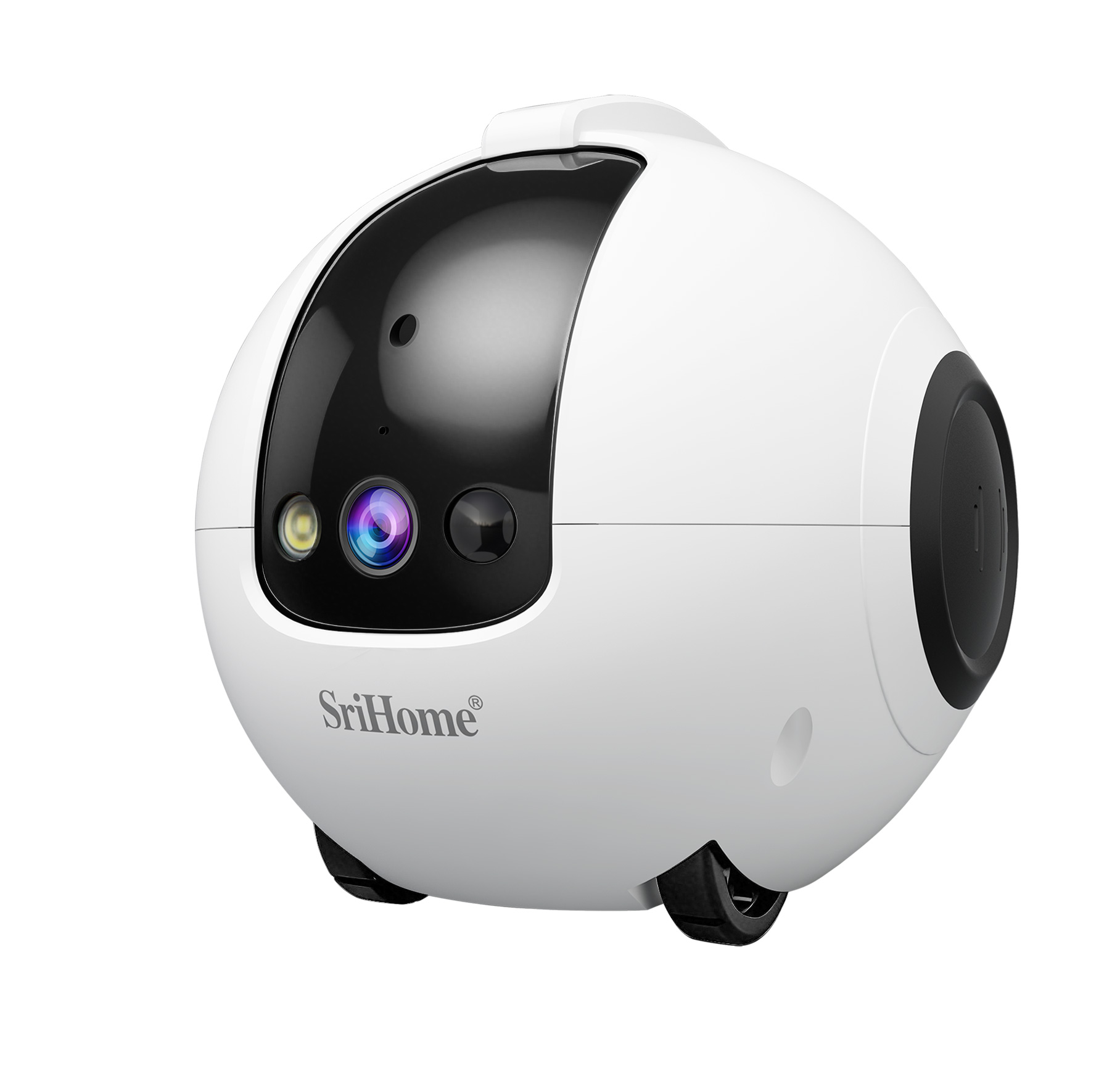 4MP Srihomeアプリ対応モバイルガードロボットフルカ - Home Security Robot のレビューと価格