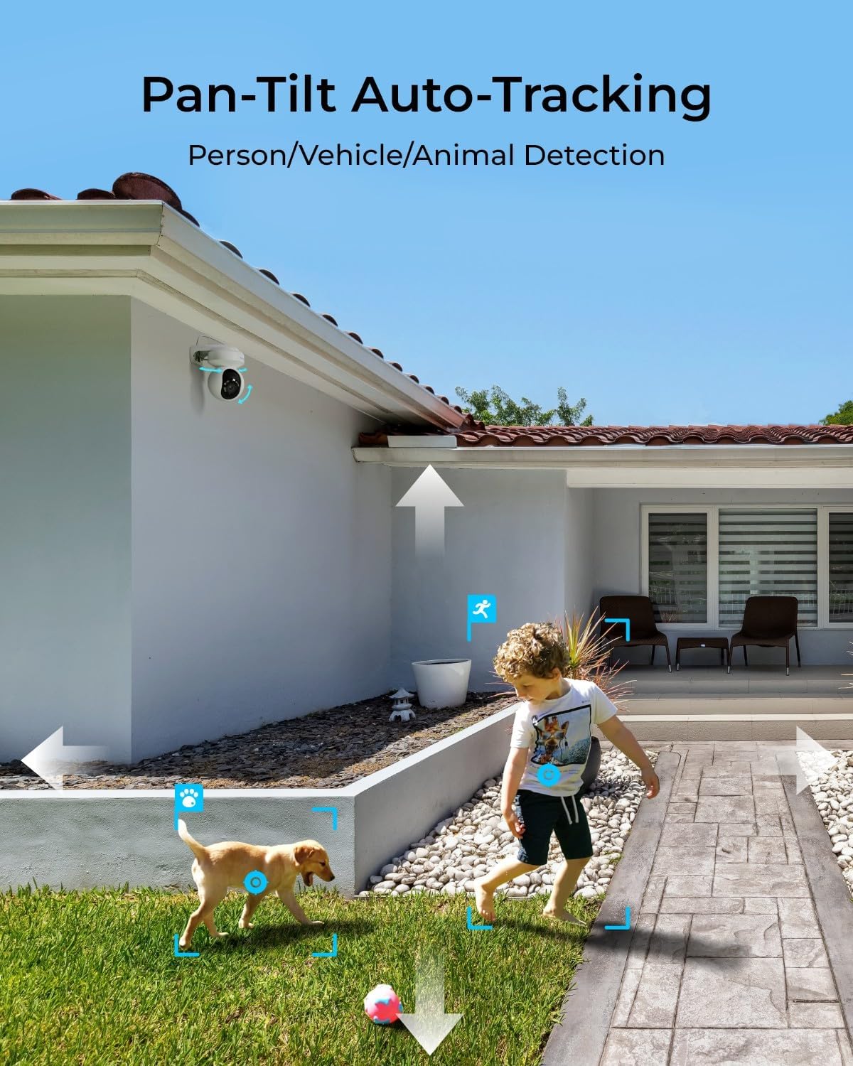 PoE 4K屋外用ホームセキュリティカメラ（355付き） ° - Home Security Lidar のレビューと価格
