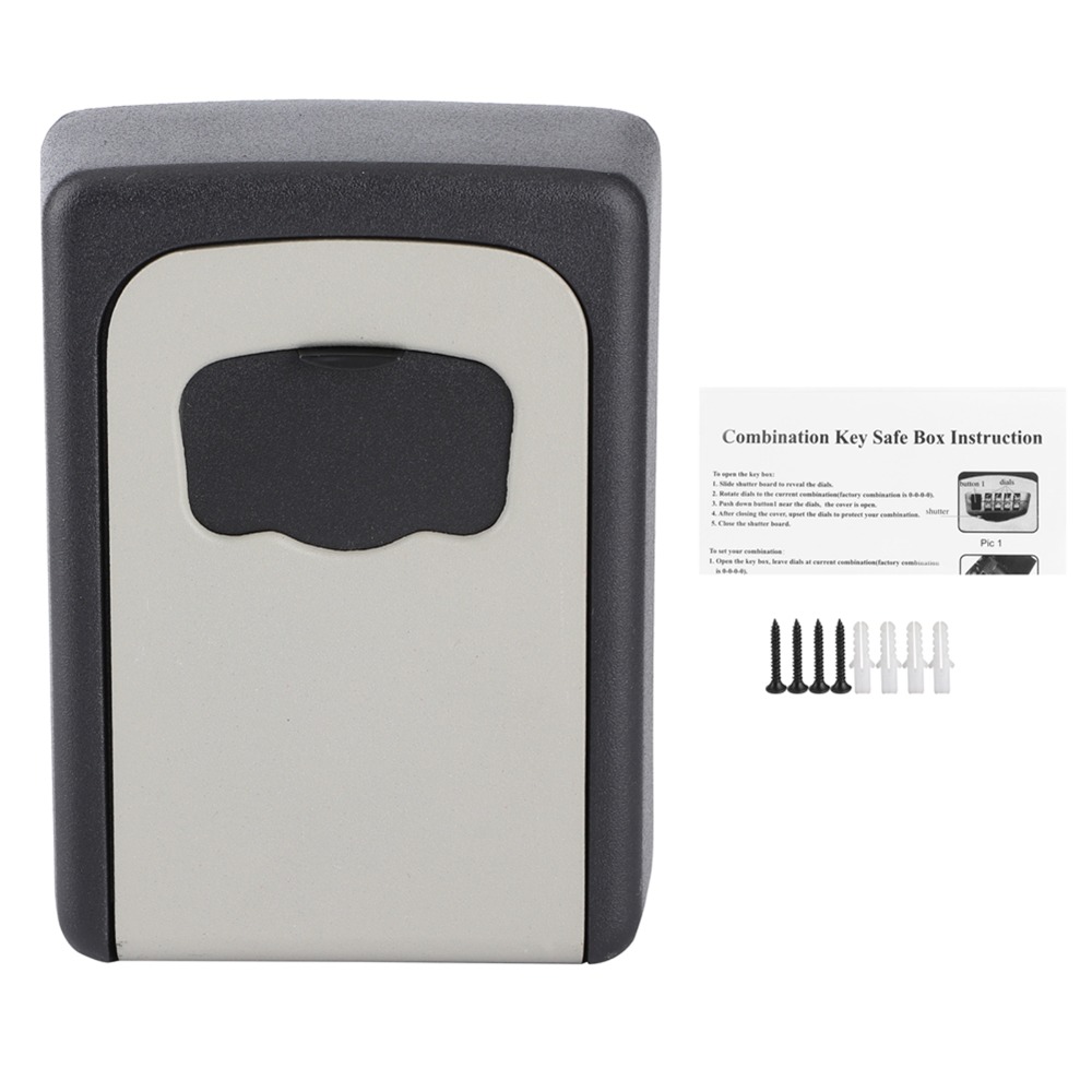 高セキュリティアルミ合金キーロックボックス 4 桁パスワード - Home Security Key Box のレビューと価格