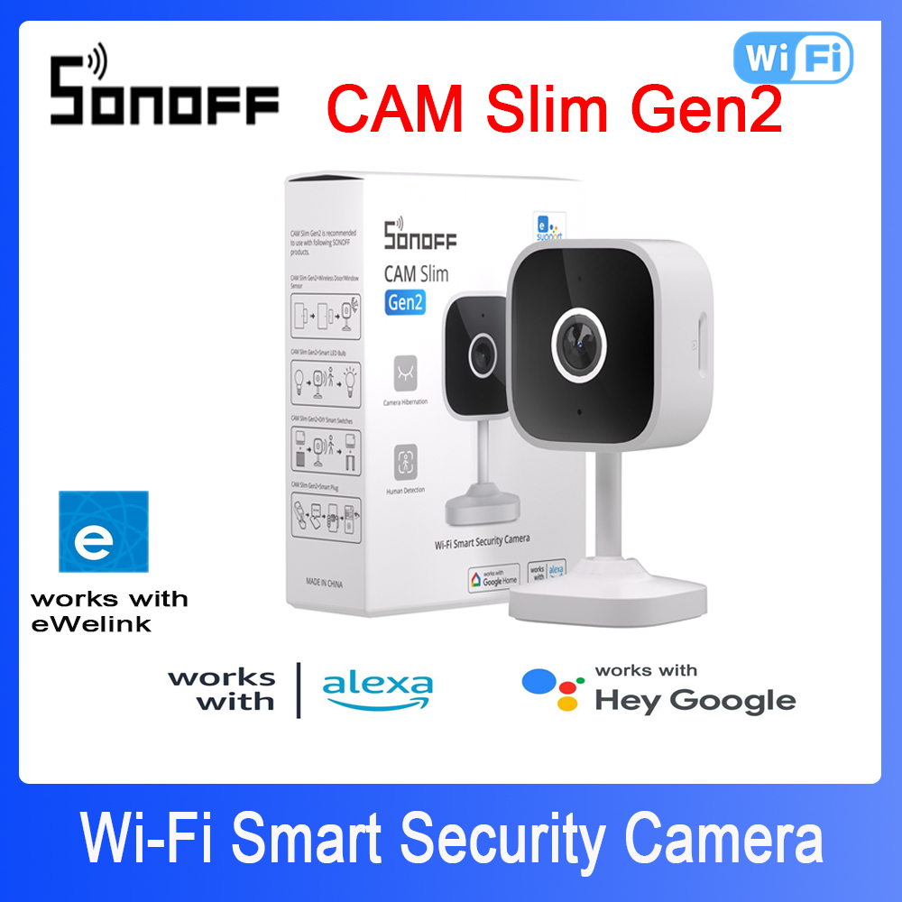 Sonoff-スマートホームセキュリティカメラ,wifi,1 - Home Security Lidar のレビューと価格