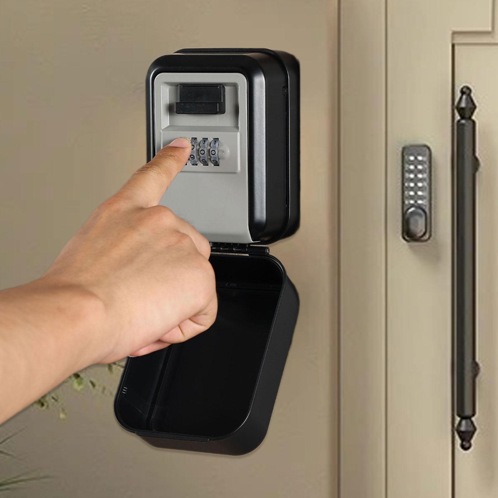 素敵なキーロックボックス、スペアキー保管、壁掛け式4桁パスワ - Home Security Key Box のレビューと価格