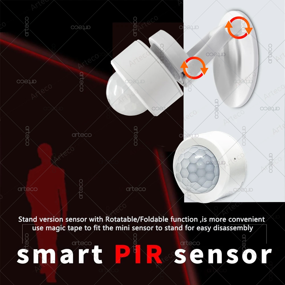 Zigbee 3.0 ミニ PIR モーションセンサー人体赤 - Home Security Gadgets のレビューと価格