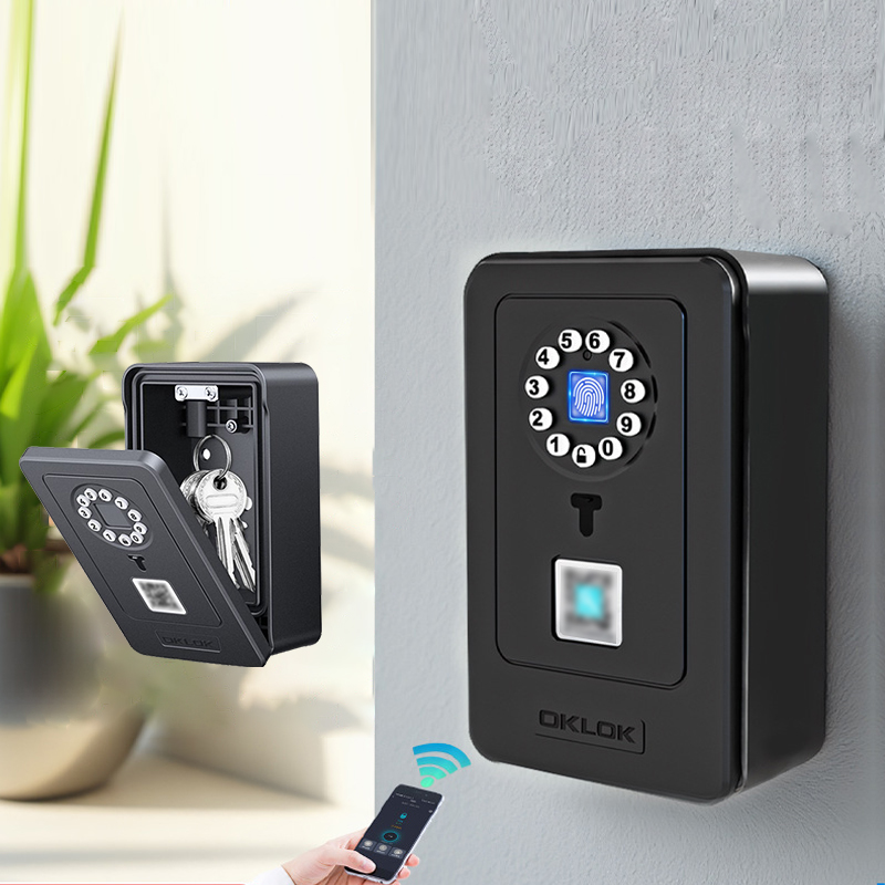 インテリジェント南京錠ハングデザインパスワード保管デポジット - Home Security Key Box のレビューと価格