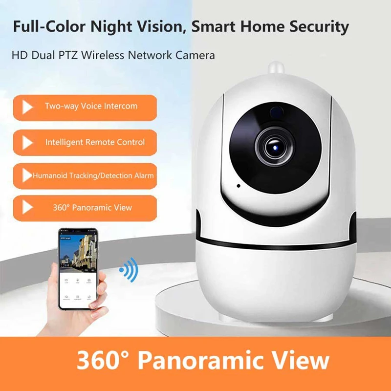 ミニカメラスマートホーム自動追跡1080P Wifi IPカ - Home Security Lidar のレビューと価格