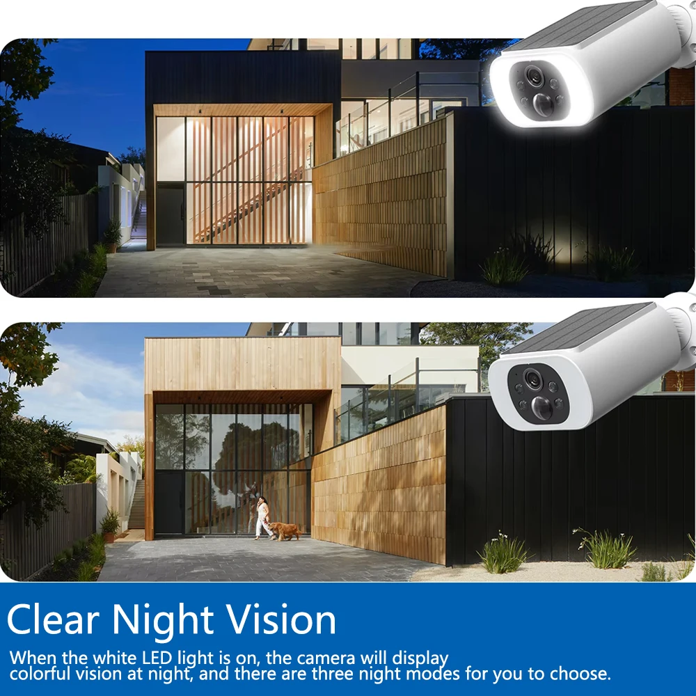 Tuya 5MP ソーラーセキュリティカメラワイヤレス屋外  - Home Security Honeywell のレビューと価格