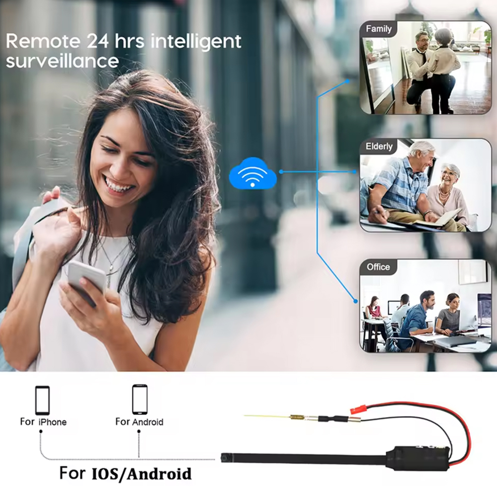 DIY WiFi ミニカメラモジュール モーション DV 1 - Home Security Honeywell のレビューと価格