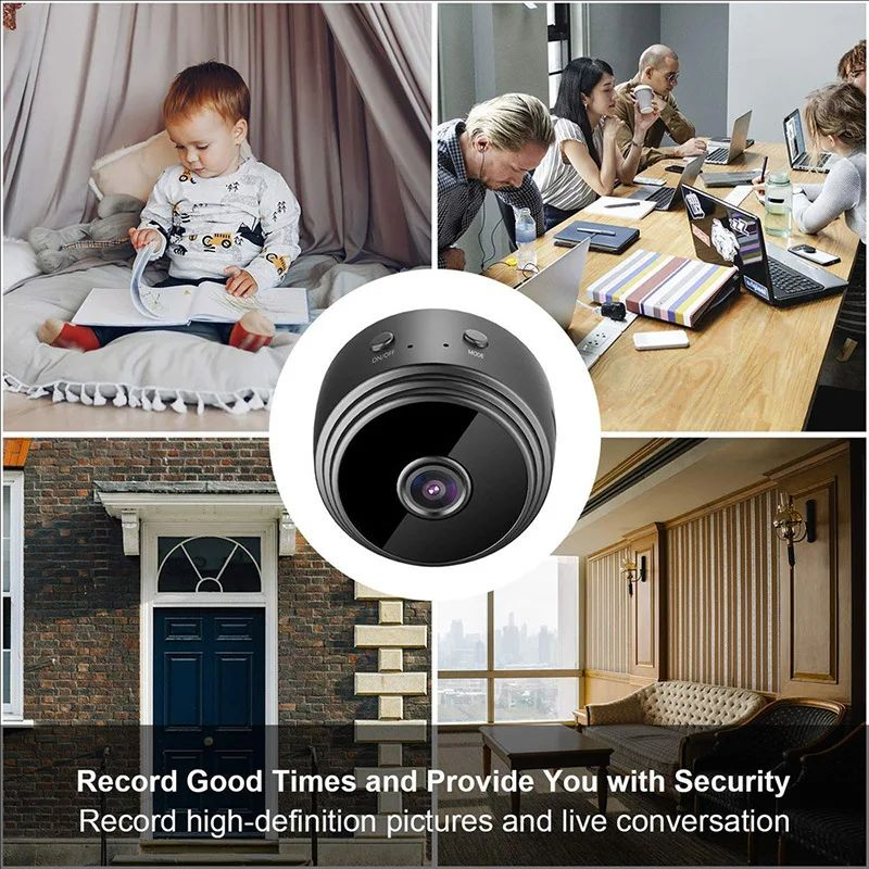 WiFi監視カメラ 家庭用 室内 オーディオ ワイヤレスカメ - Home Security Honeywell のレビューと価格