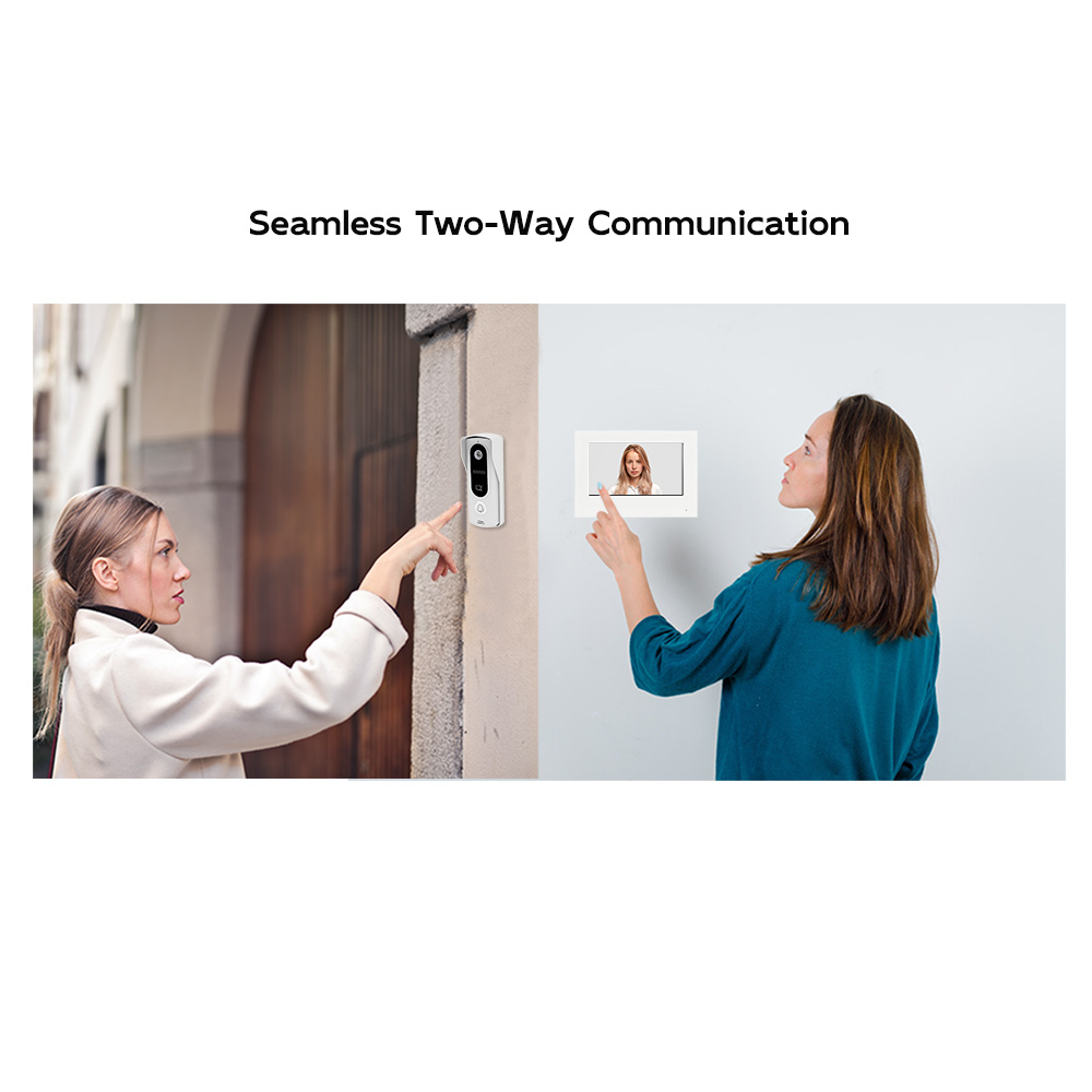 スマートホームドアセキュリティシステムTuya Wifiビデ - Home Security Video Systems のレビューと価格