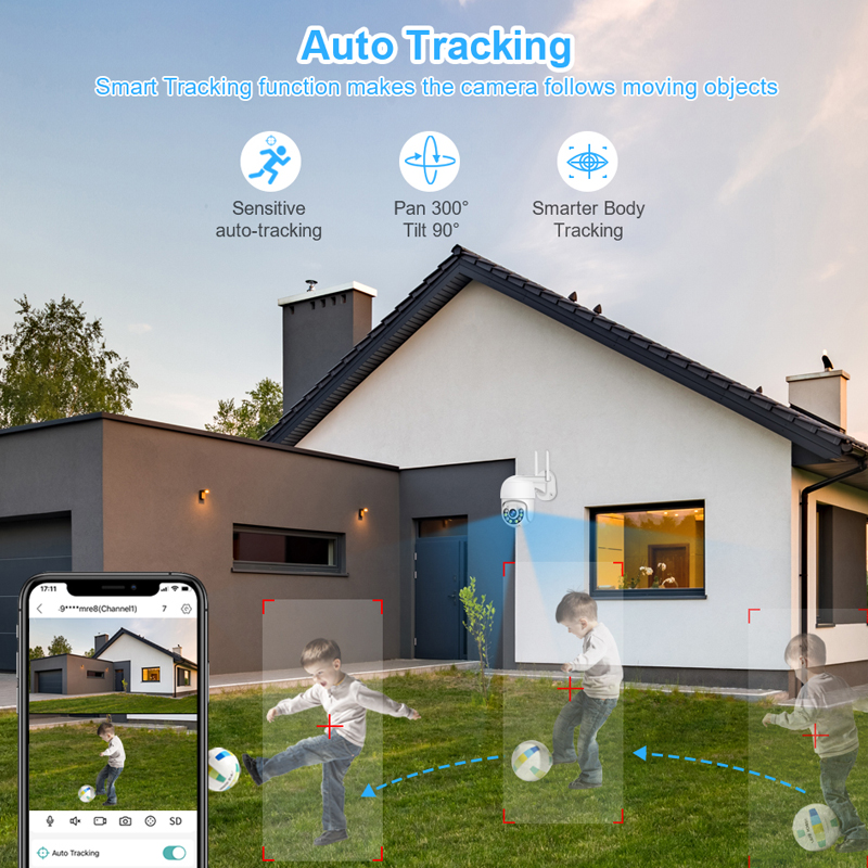 Smar 3MP ワイヤレス CCTV セキュリティカメラシ - Home Security Honeywell のレビューと価格