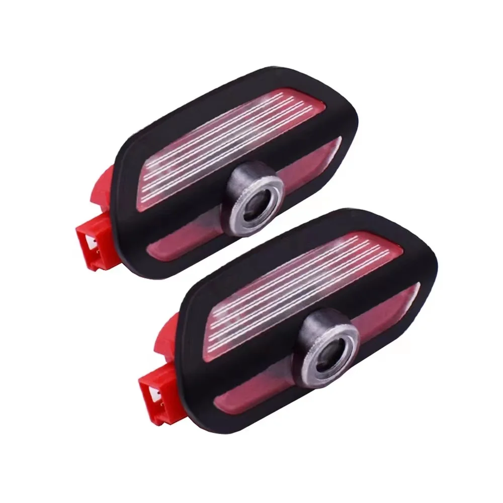 2 個車のドアライト安全 LED ランプ自動ウェルカムロゴシ - Home Security Logo のレビューと価格