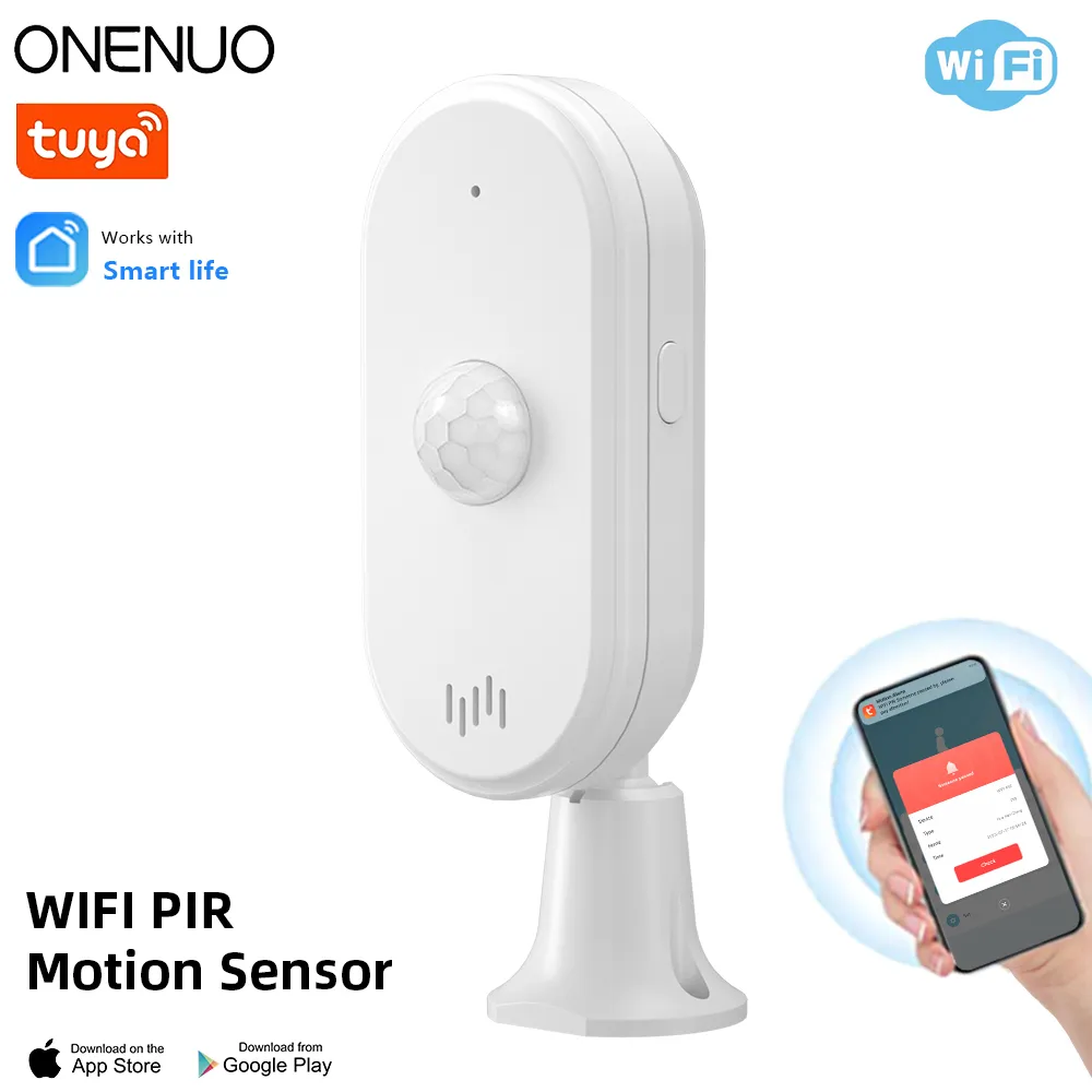 ONENUO Tuya WiFi セキュリティ盗難警報赤外線 - Home Security Gadgets のレビューと価格