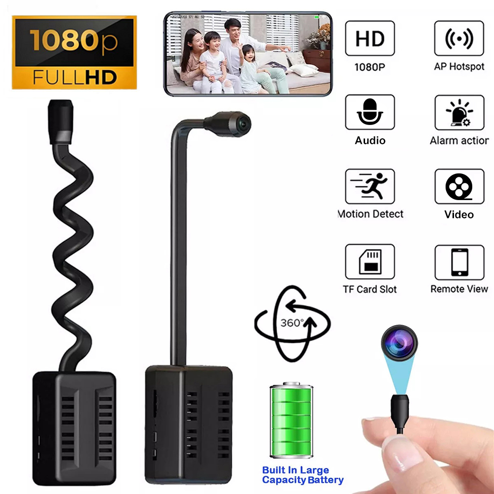 HD 1080P ミニカメラモーション検出 WiFi カメラ - Home Security Honeywell のレビューと価格