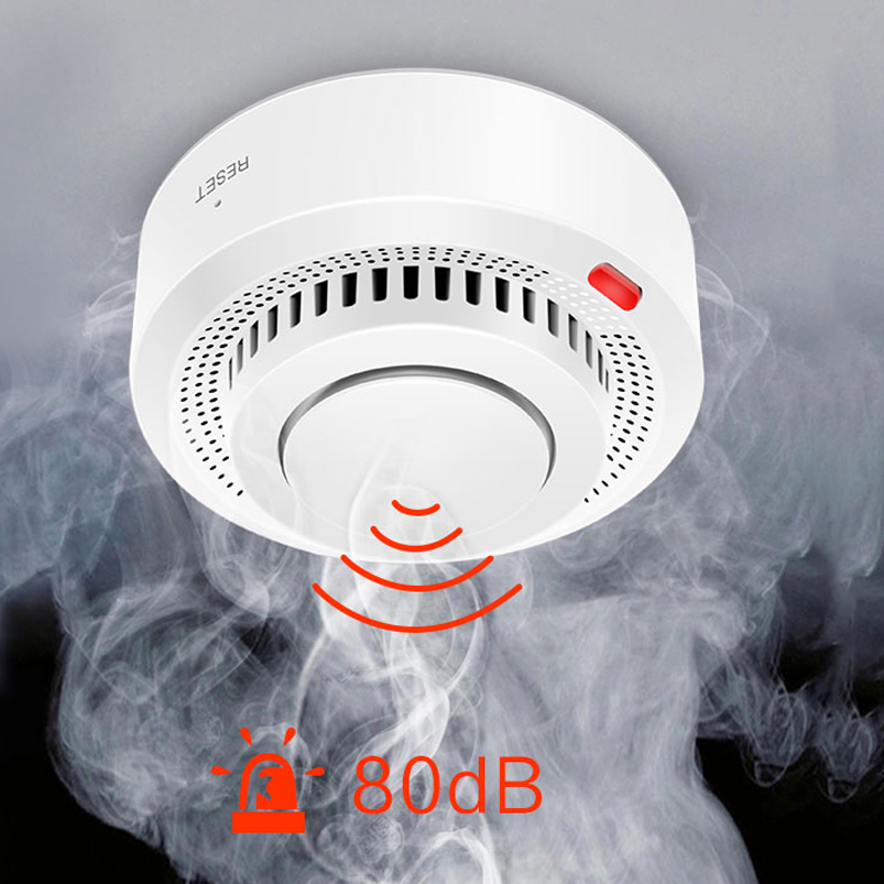 2.4G WiFi煙感知器ワイヤレスセンサー火災警報器家庭用 - Home Security Technology のレビューと価格