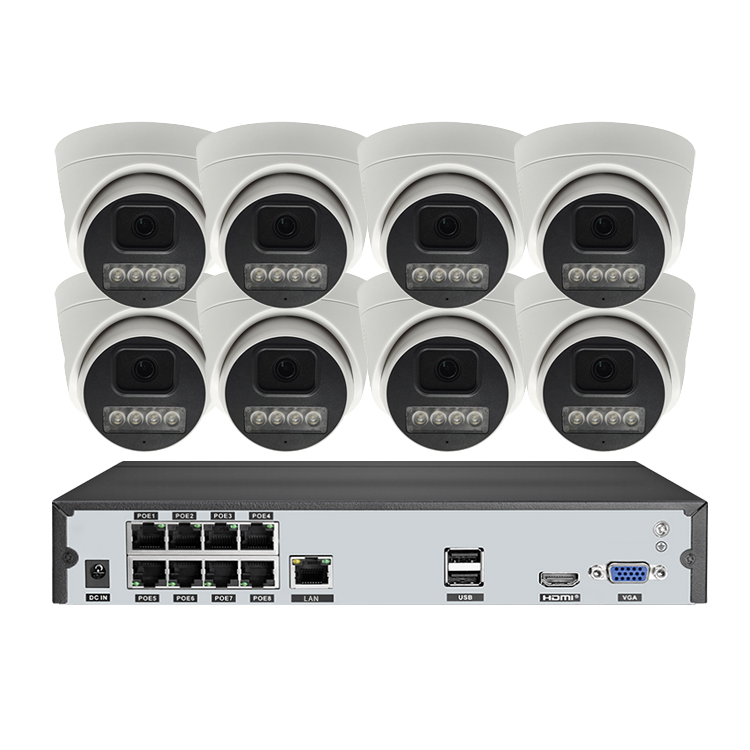 VMS H.265 5MP 8MP 16チャンネルPOE C - Home Security Ai のレビューと価格