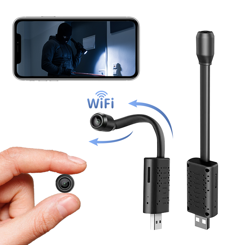 V380ミニワイヤレスWiFiカメラHD動体検知U21 Wi - Home Security Lidar のレビューと価格